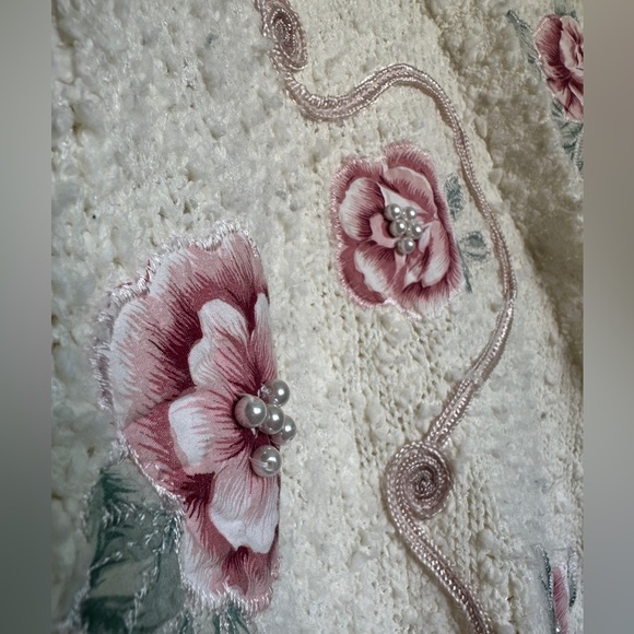 Vintage Karen Scott Embroidered Sweater - Picture 6 of 7